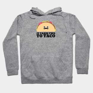 It takes two to tango taco pun Hoodie